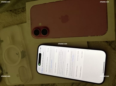 iPhone 16 pink 