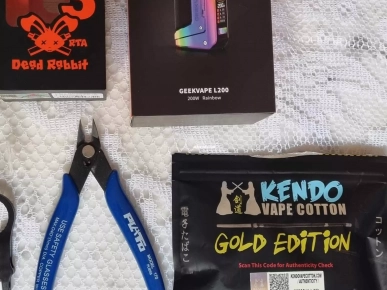 Kit full rainbow vape