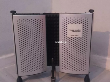 cabine Microphone studio MARANTZ professionnel sound عازل صوت