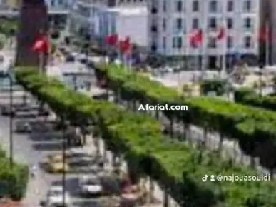 شقق مفروش آخر طراز في تونس العاصمة شارع لحبيب برقيب