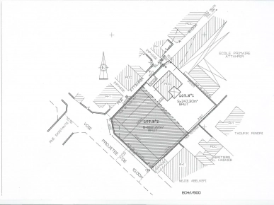 Terrain de 747m² avec maison Route EL AIN km 2