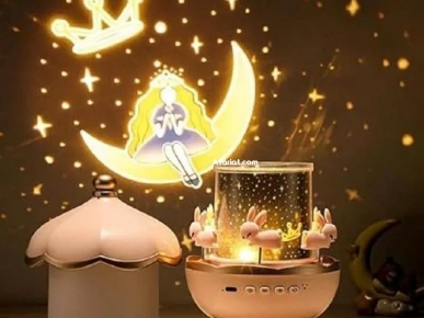 Projecteur de lumière nocturne pour bébé