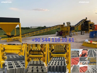 Machine de parpaing OTT4.2D brique agglos bloc beton pave bordure Machine de parpaing OTT4.2D brique agglos bloc beton pave bordure