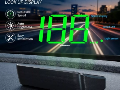 Affichage tête haute (HUD) pour voiture, projecteur de vitesse