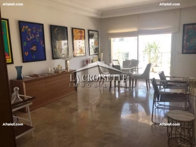 Penthouse meublé S+4 avec piscine aux Berges du Lac ZAL0626