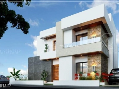A #vendre une #villa R+1 inachevée à kalaa sghira