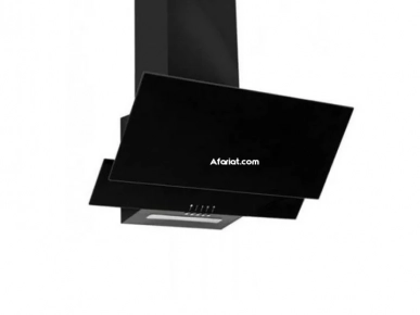 Hotte Décorative AUXSTAR 60 cm - Filtres en aluminium - Noir Hotte Décorative AUXSTAR 60 cm - Filtres en aluminium - Noir