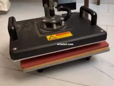 Presse à chaud pour impression textile et sublimation