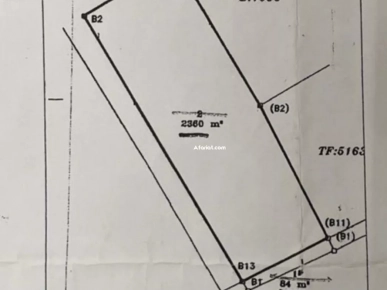 Terrain constructible R+2 à vendre – Route Nabeul-Hammamet (Km 3)