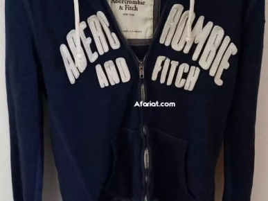 Veste sweatshirt de la société Abercrombie & Fitch taille L