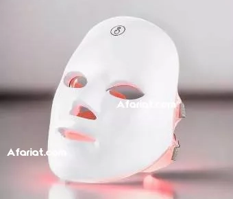 masque facial de luminothérapie LED 7 couleurs