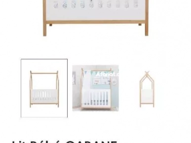 lit cabane bébé de 0 a 36 mois