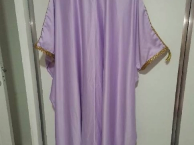 caftan traditionnel violet