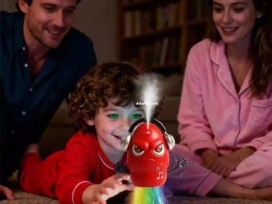 Calamar dansant électrique à détection de gravité