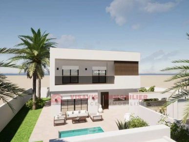 Construction villa avec piscine-zone urbaine à Djerba en Tunisie