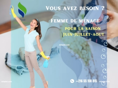 femme de menage par mois a la kelibia femme de menage par mois a la kelibia