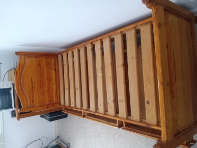 Lit une place avec matelas