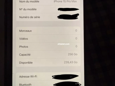 iPhone 15 pro max