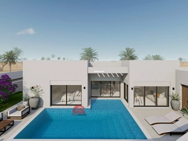 VILLA CLÉ EN MAIN AVEC PISCINE PRIVÉE À DJERBA TUNISIE