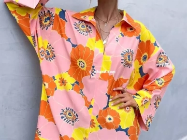 blouse fleuri Zara