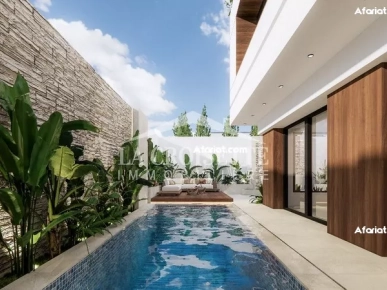 Villa S+3 avec piscine à La Soukra ZVV0372