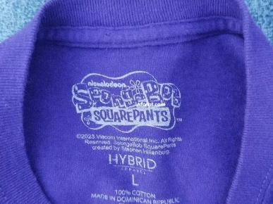 T-shirt spongebob
