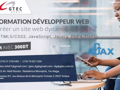 Formation Développement Web Certifiante
