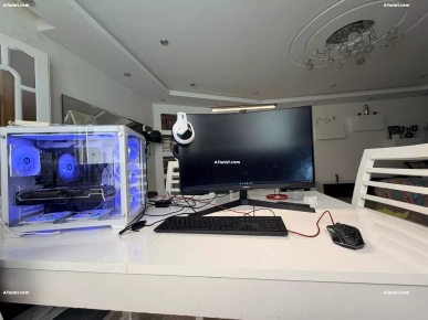 setup complet avec pc gamer aquarium (offre)