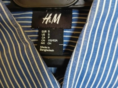 Chemise marque HM
