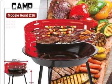Barbecue charbon Ø 37.5 cm sur 3 pieds