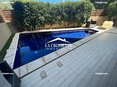 Duplex S+3 avec jardin et piscine à La Marsa ZTRL0072