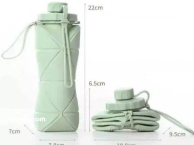 Gourdes pliable en silicone alimentaire