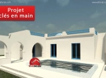 Annonce d'Offre catégorie Maison à Djerba - Houmt Souk région de Médenine: UN PROJET DE CONSTRUCTION CLÉ EN MAIN A DJERBA 
