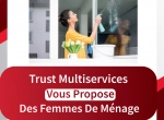 Annonce d'Offre catégorie Services à Carthage région de Tunis: femme de ménage 