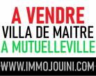 Annonce d'Offre catégorie Maison à Mutuelle ville région de Tunis: VILLA DE MAITRE A MUTUELLEVILLE 