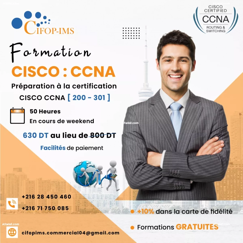 Formation & Préparation Cisco CCNA