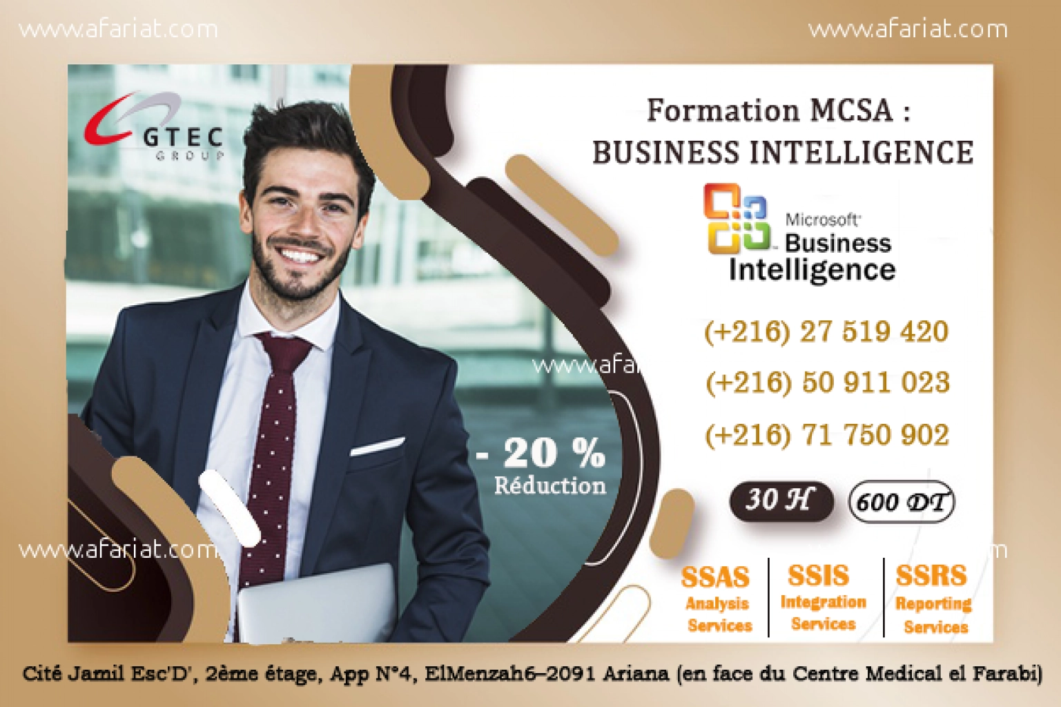 Formation professionnelle  Business Intelligence