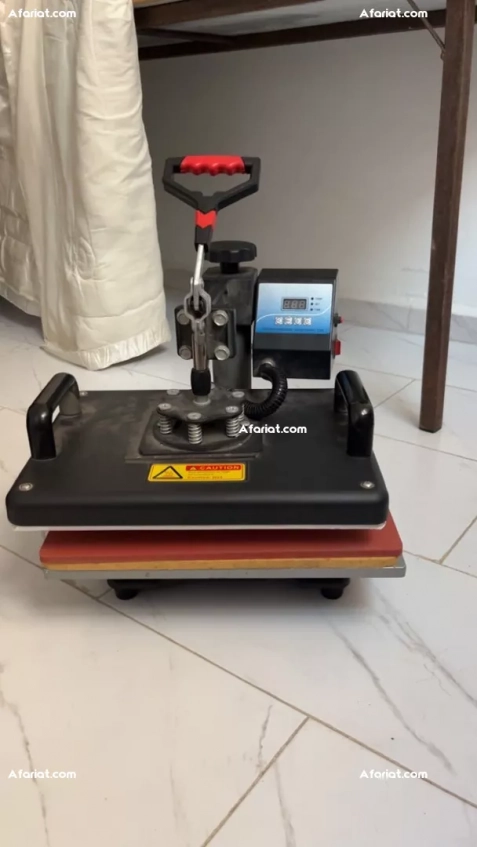 Presse à chaud pour impression textile et sublimation
