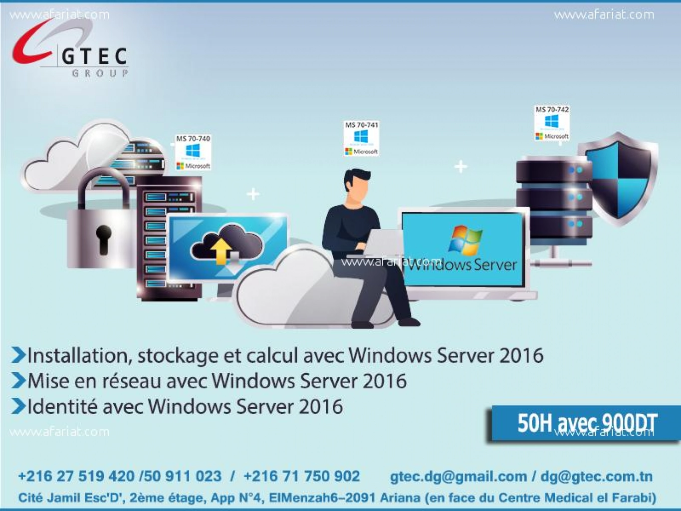Formation Microsoft Windows Server 2016