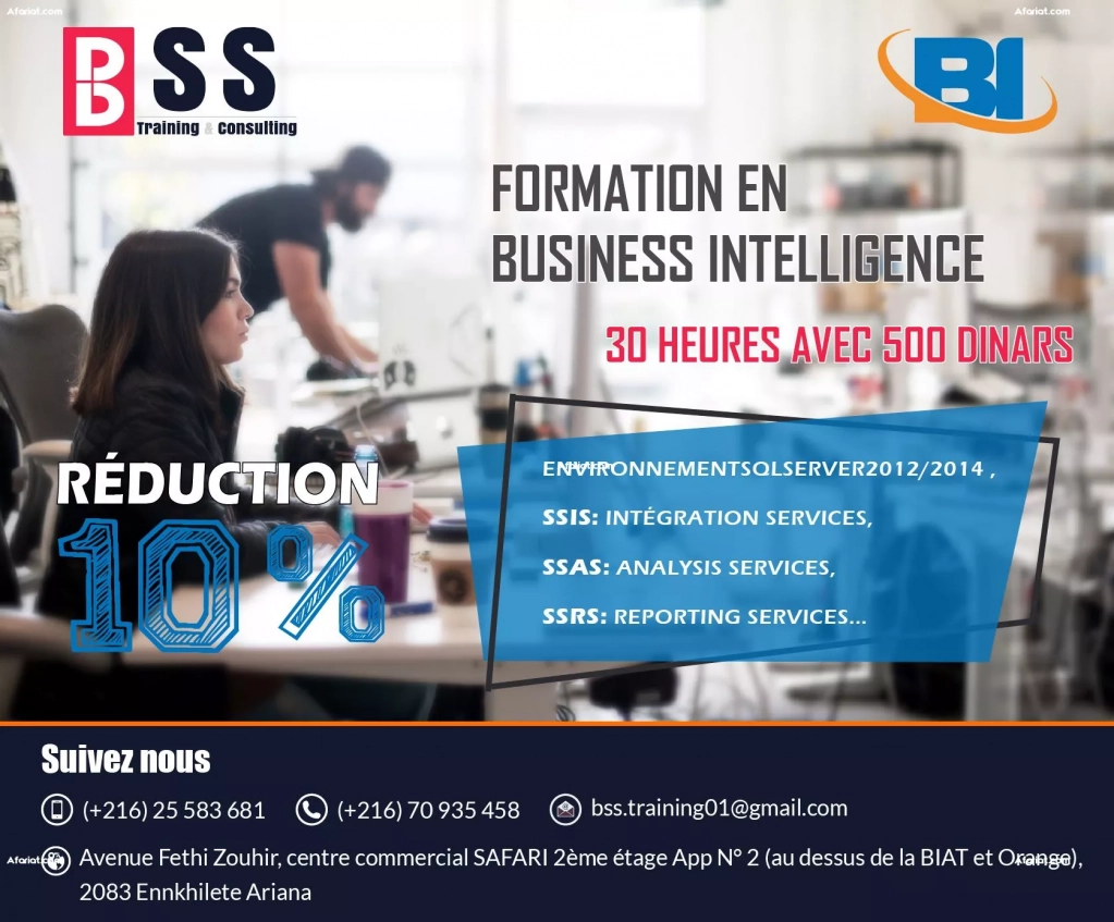 Formation en Microsoft Business Intelligence MSBI / SQL