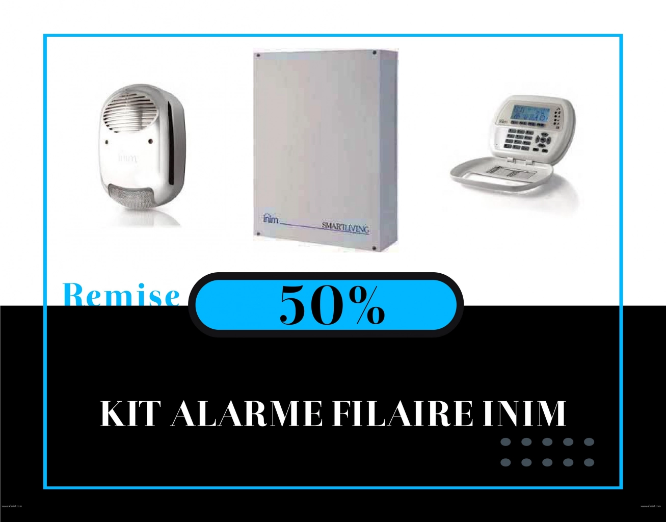 IST : kit alarme filaire INIM