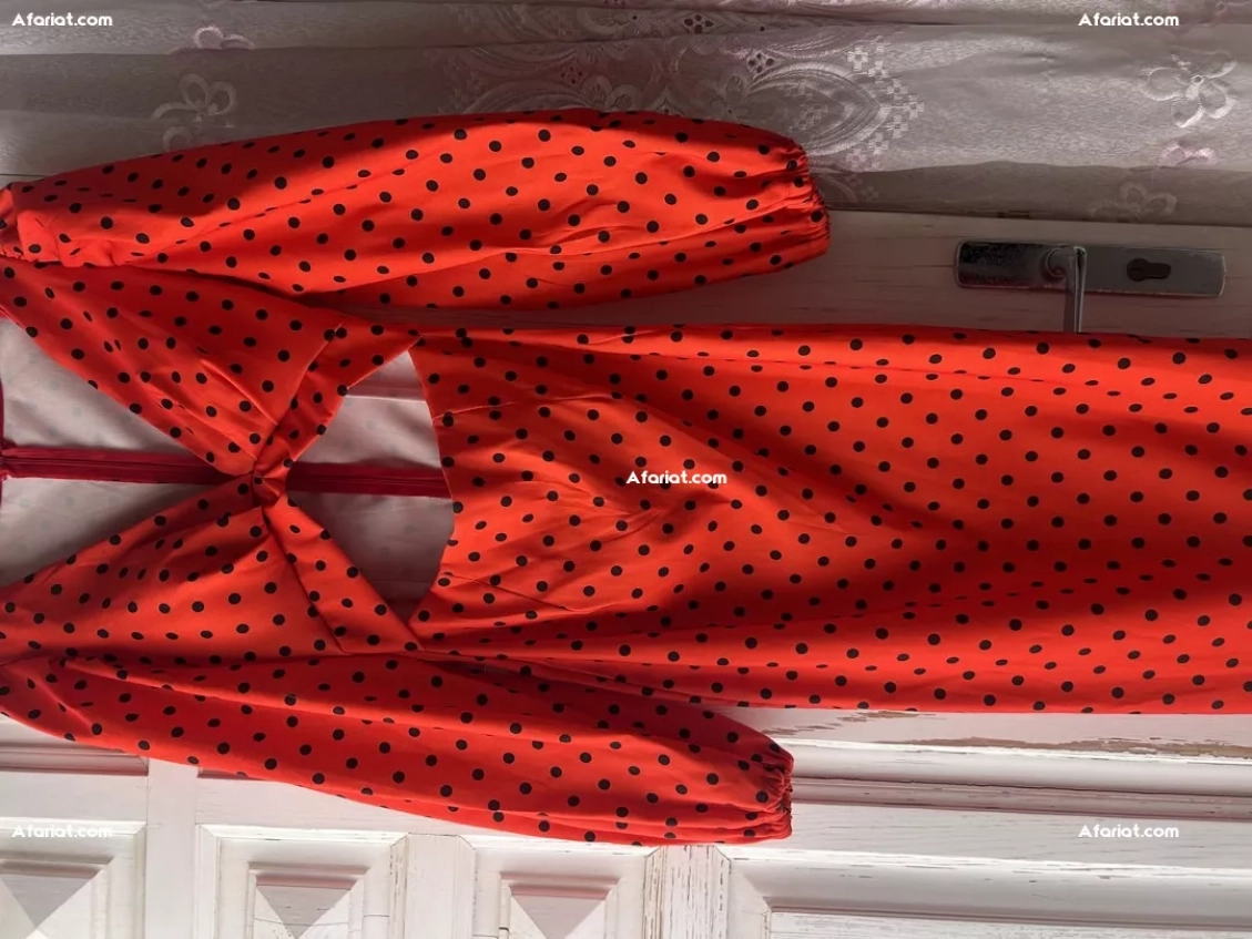 robe rouge taille s