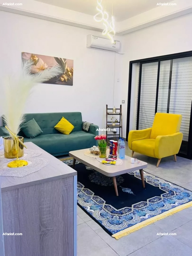 À LOUER – APPARTEMENT S+3 HAUT STANDING – JARDINS DE CARTHAGE