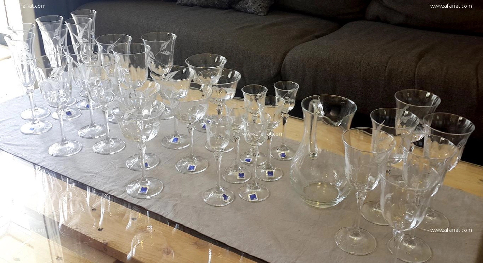 Service en Cristal à vendre