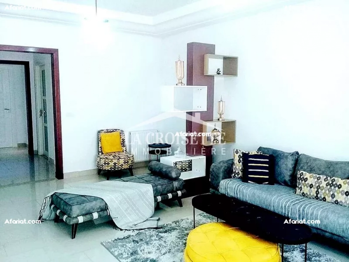 Appartement S+4 meublé à Ain Zaghouan El wahat MAL3641