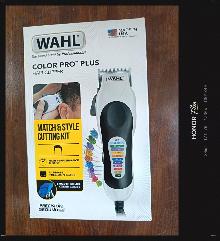Tondeuse à cheveux WAHL Color Pro Plus – Neuve, jamais utilisée