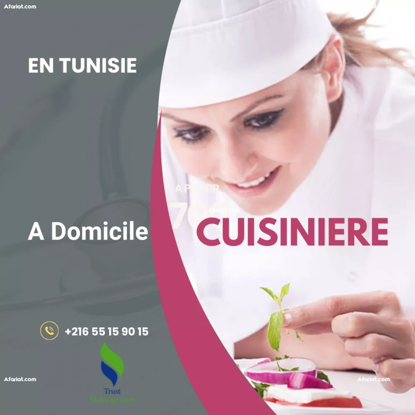 DES CUISINIERES  PAR MOIS A HAMMAM LIF