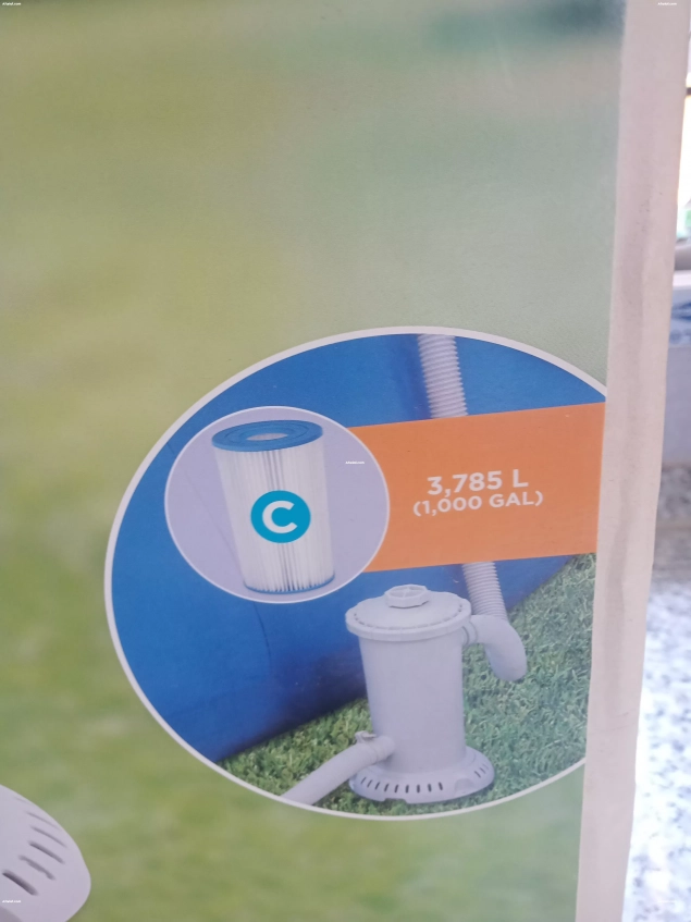Épurateur piscine 3.7m3/h