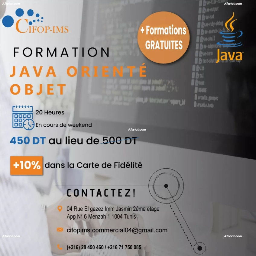Formation Java Orienté Objet