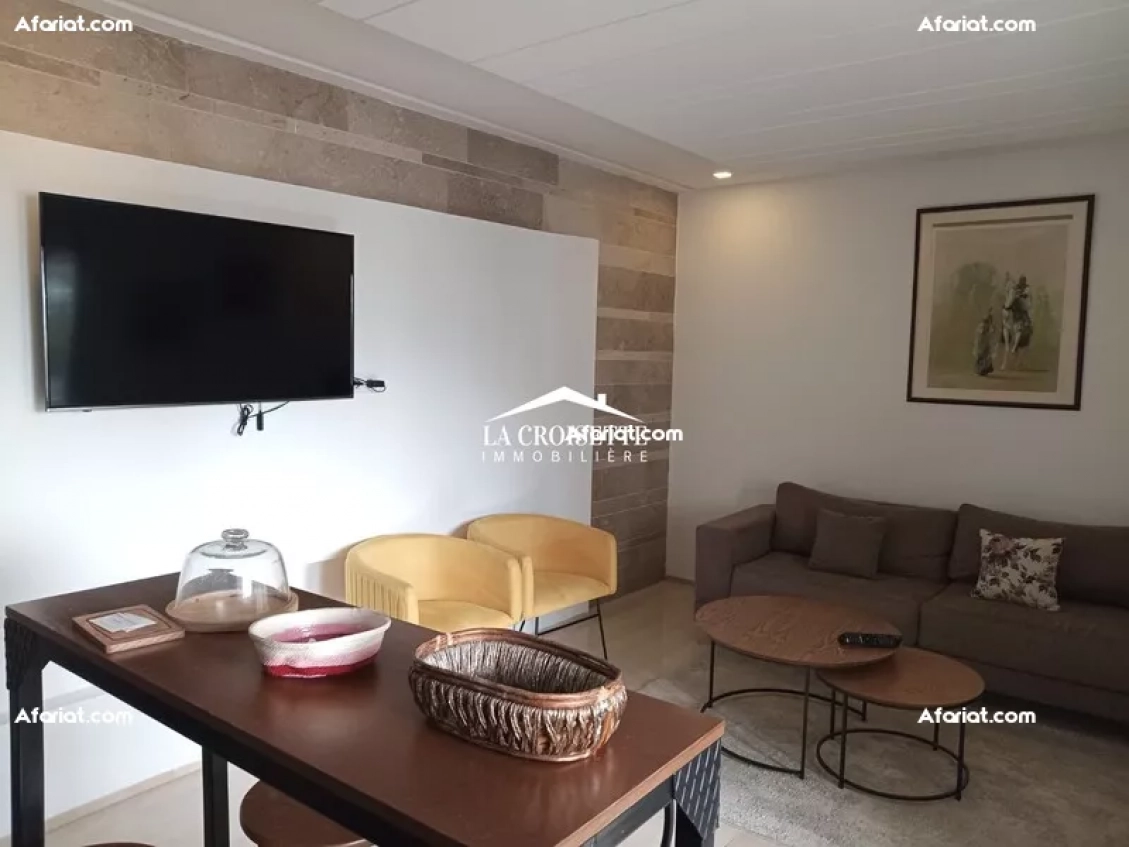 Appartement S+1 meublé aux Jardins de Carthage ZAL1284